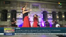 Siria: Jóvenes músicos fusionan cultura árabe con española