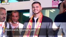 Mauro Icardi, İstanbul'a geldi
