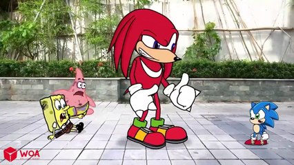 R.I.P All - Baby Sonic Say Goodbye Spongebob and Patrick Sonic in Real Life Sad Animation(1)