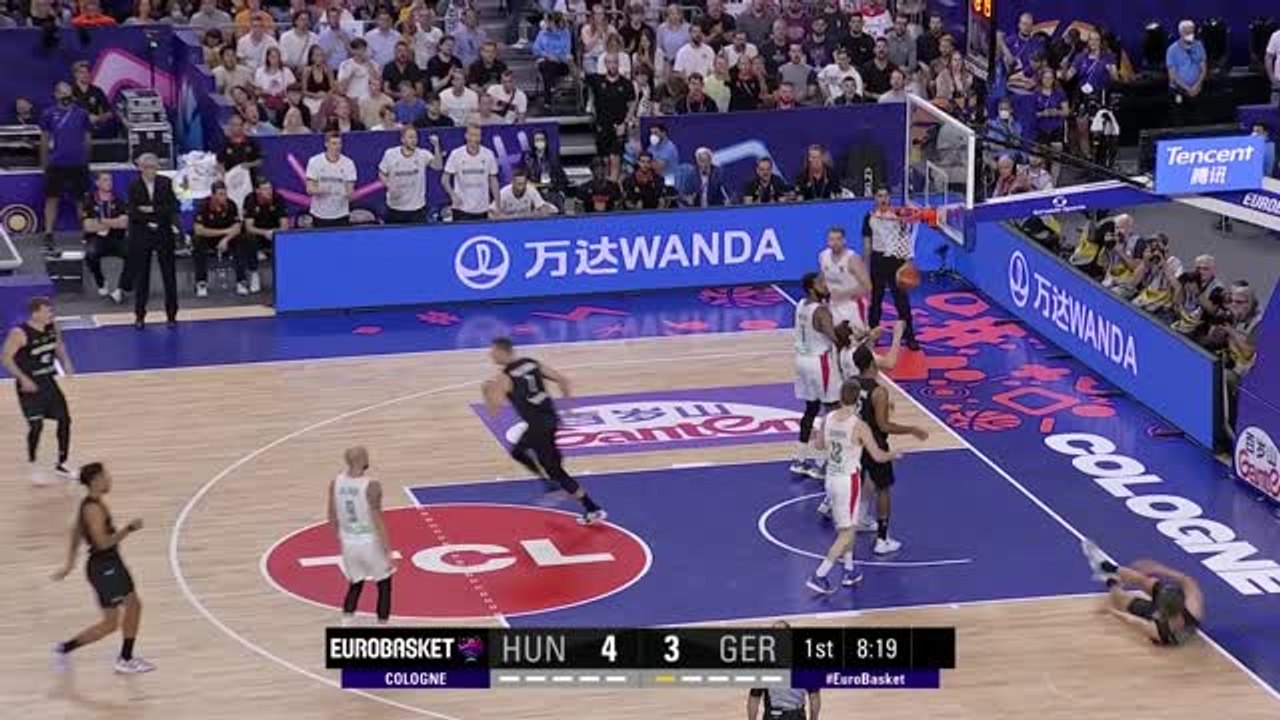 Highlights: 106:72! Deutschland rasiert Ungarn