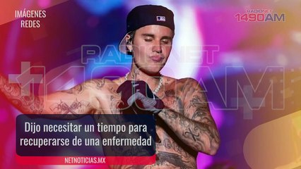 Justin Bieber cancela gira por salud mental