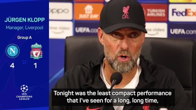 Klopp slams Liverpool after crushing defeat