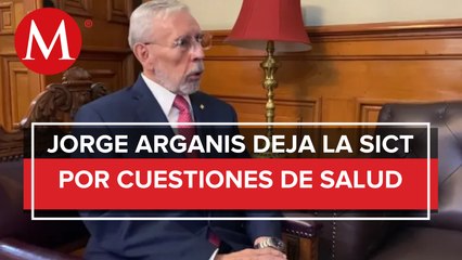 Jorge Arganis Díaz deja temporalmente la SICT por cuestiones de salud