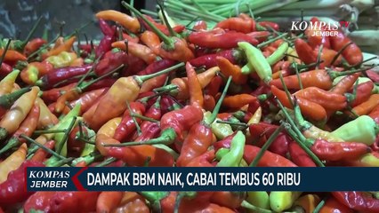 Dampak Harga BBM Naik, Harga Cabai Tembus 60 Ribu Rupiah