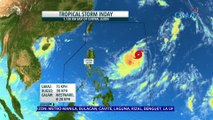 Patuloy ang pagtahak ng Tropical Storm Inday sa may bahagi ng Philippine Sea malapit sa Northern Luzon | 24 Oras News Alert