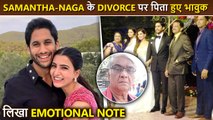 Samantha Prabhu's Father Breaks Down Emotionally, Pens A Note On Daughter's Divorce