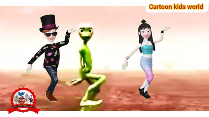 Funny dance video|comedy video|animation video|kids cartoon dance video|cartoon kids world