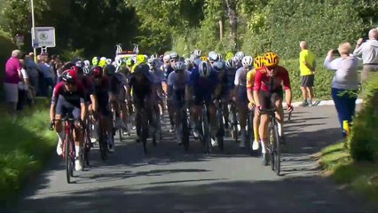AJ Bell Tour of Britain | Stage four highlights | Redcar to Duncombe Park, Helmsley