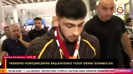 Yusuf Demir'den muhabire sitem: Türkçe biliyorum
