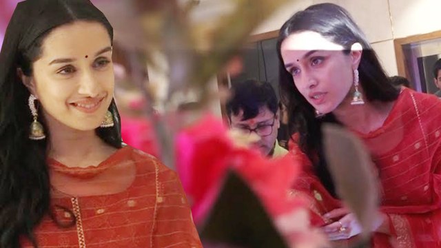 खूबसूरत लुक में बाप्पा का दर्शन करने पहुंची श्रद्धा कपूर, साथ ही रोहित शेट्टी भी आये नजर