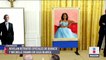 Revelan retratos oficiales de Barack y Michelle Obama en Casa Blanca