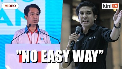 Download Video: There is no 'easy way' for Muda to join Harapan, says PKR Youth chief