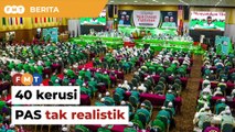 Sasaran 40 kerusi PAS tak realistik, kata penganalisis