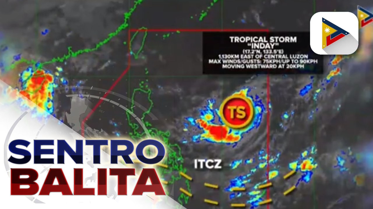 Bagyong Inday, wala pang direktang epekto sa anumang bahagi ng bansa ayon sa PAGASA