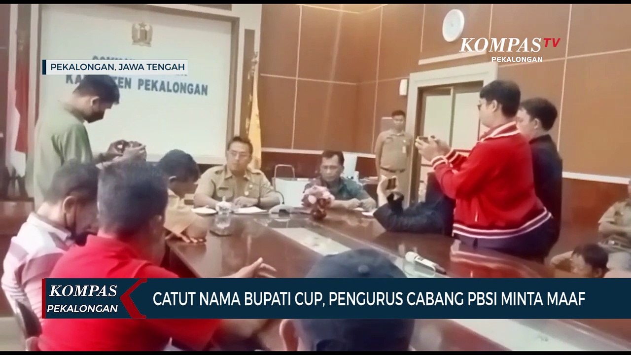 Kejuaraan Bulutangkis Catut Bupati Cup, Pengcab PBSI Minta Maaf