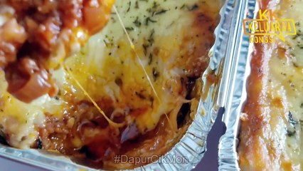 Lasagna Daging Cheese Banjir Menu Western Pilihan Keluarga