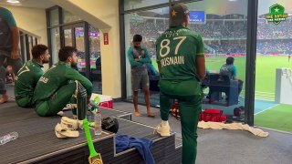 Pakistan Winning moments against india.. Dressing Room Reaction