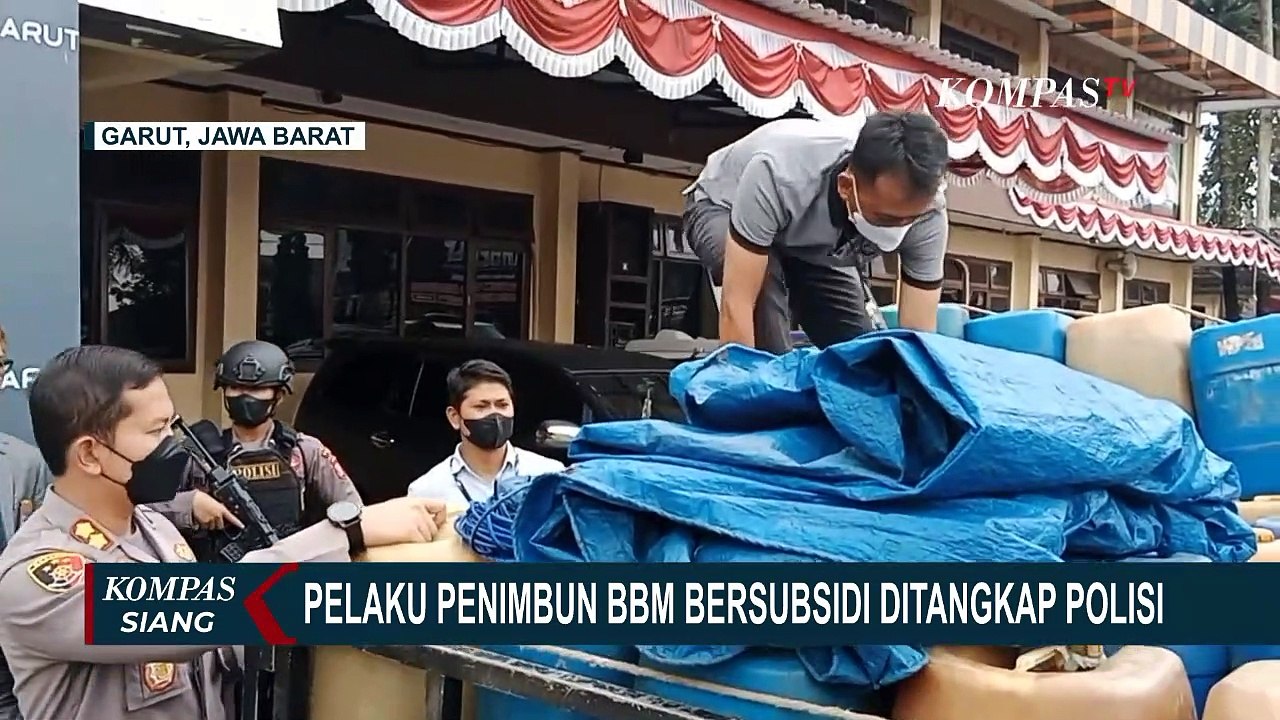 Polres Garut Tangkap 2 Pelaku Penimbunan BBM Bersubsidi!