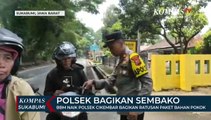 Bbm naik polsek cikembar bagikan ratusan paket bahan pokok
