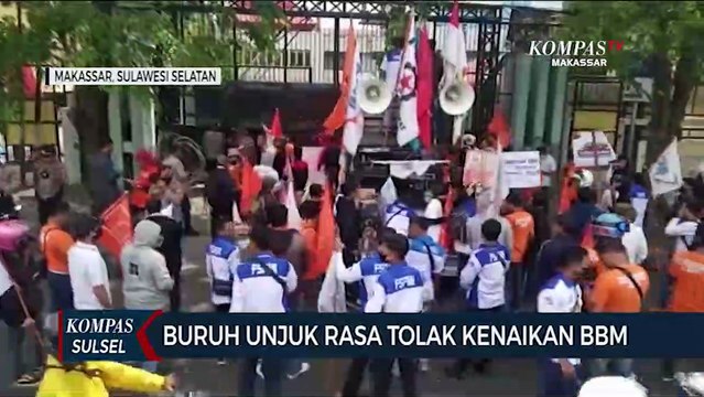 Buruh Unjuk Rasa Tolak Kenaikan BBM