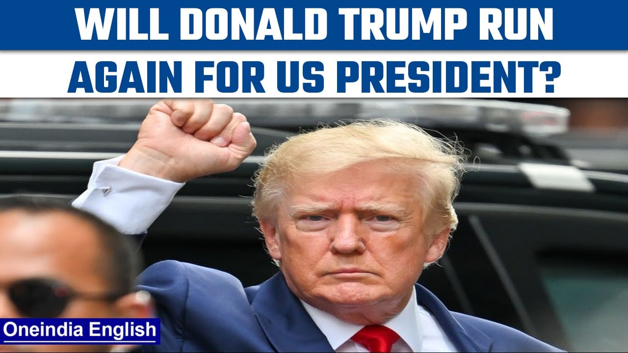 Donald Trump hints at running for US President again; calls PM Modi ‘good man’ | Oneindia News*News