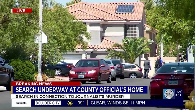A Las Vegas, un homme politique soupçonné d'avoir tué de plusieurs coups de couteau un journaliste qui enquêtait sur lui et s'apprêtait à publier des articles compromettants - VIDEO