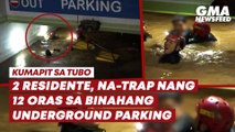 2 residente sa South Korea, na-trap sa binahang underground parking | GMA News Feed