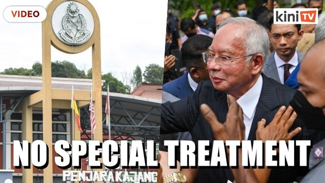 Cold showers and hot cell for Najib in Kajang prison