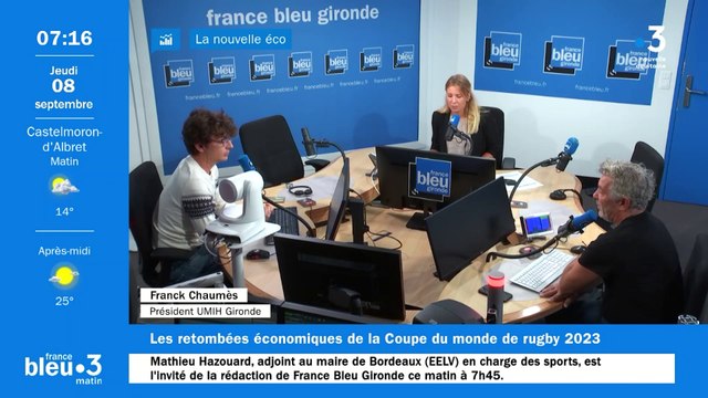 Franck Chaumes, président de l'UMIH 33