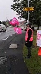 Royal Mail strike 3 Alnwick
