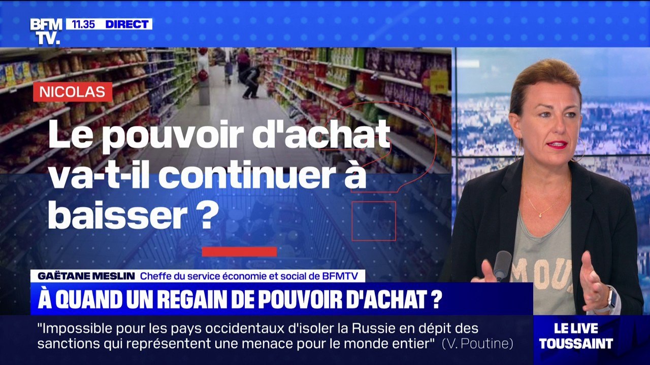 Le pouvoir d'achat va-t-il continuer à baisser? BFMTV répond à vos questions
