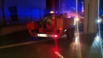 Maltempo a Lecco, forti piogge e allagamenti - Video