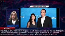 Nicolas Cage and wife Riko Shibata welcome their first child together, reveal daughter's name - 1bre