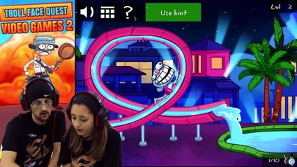 SUPER TROLLARIO BROTHERS! Hilarious Trollface Quest Video Games 2! FGTEEV Funny Meme Gameplay