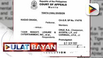 Hiling na TRO ng Japanese gaming tycoon na si Kazuo Okada vs. PAGCOR, ibinasura ng Court of Appeals