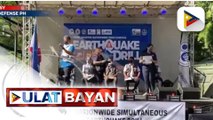 Face-to-face earthquake drill, muling isinagawa  matapos ang dalawang taon ng pandemya