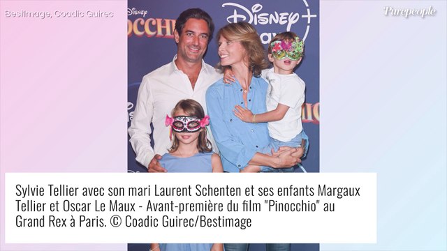 Sylvie Tellier en famille face à Capucine Anav enceinte et moulée dans une tenue de luxe