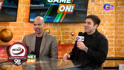 NCAA Season 98 | Benjie and Andre Paras' new segment on 'Game On' | Game On (Sept. 8)