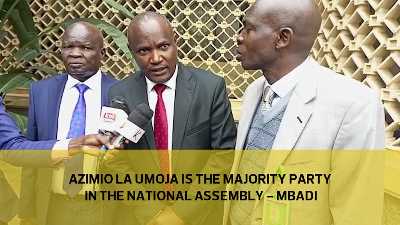 Azimio la Umoja is the majority party in the National Assembly