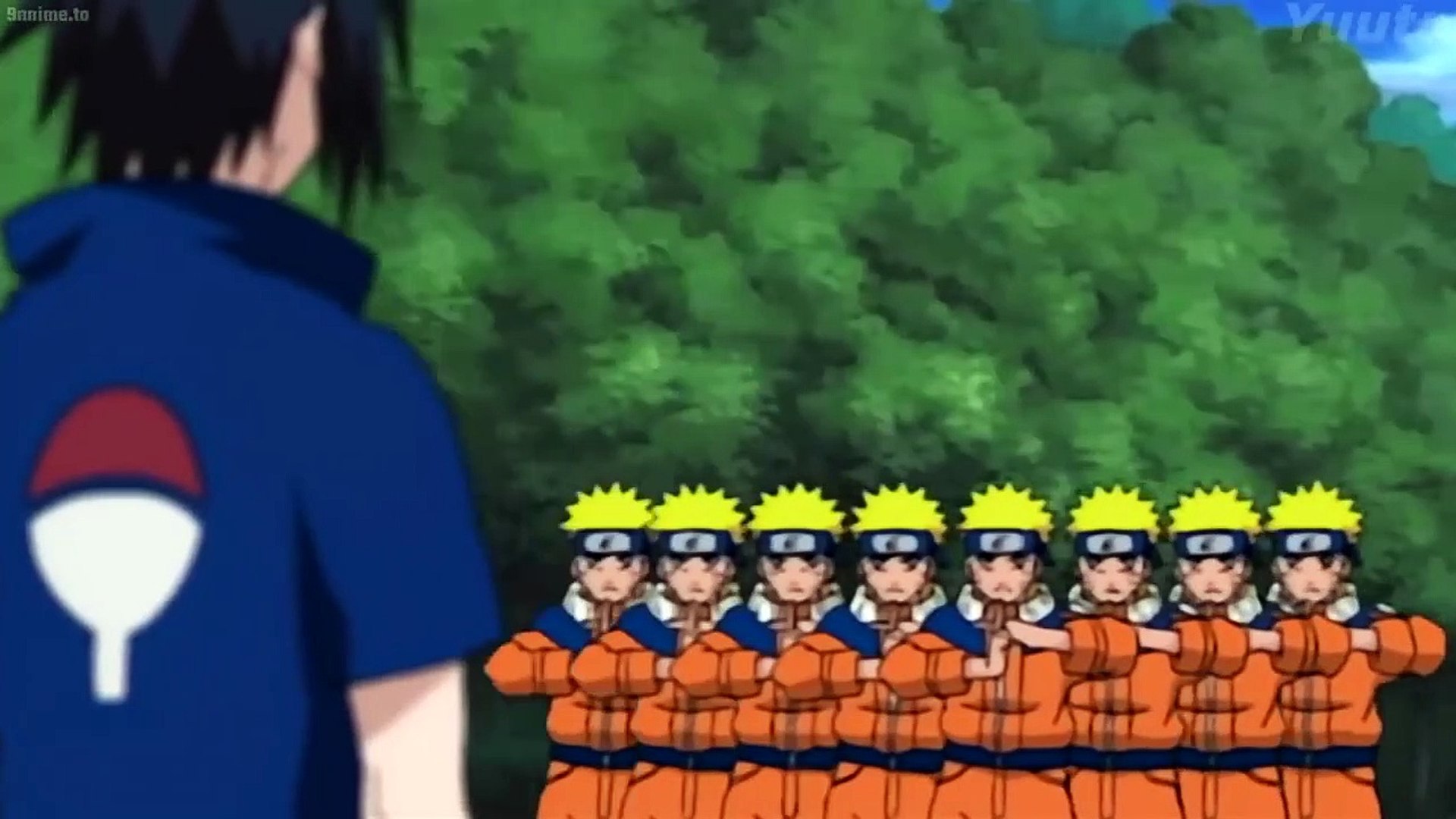 Naruto e Sasuke clássico wallpaper