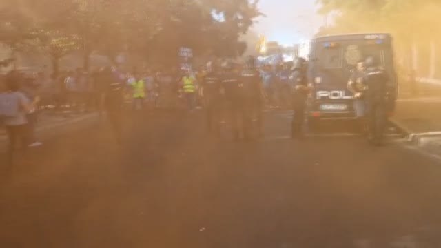 Los taxistan andaluces se manifiestan contra las licencias VTC