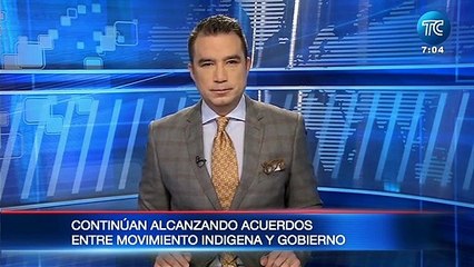 Continúan alcanzando acuerdos en mesas de diálogo entre el movimiento indígena y el Gobierno