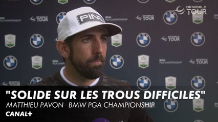 Matthieu Pavon auteur d'un 68 pour cette première journée "J'ai été solide sur les trous difficiles"