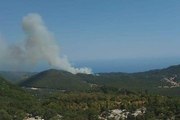 Antalya haber... Demre'de ormanlık alanda yangın çıktı