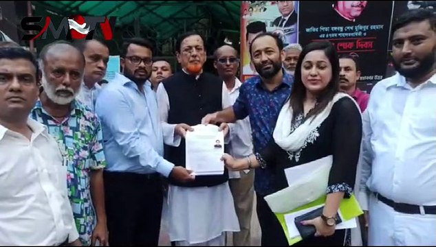 জেলা পরিষদ নির্বাচনে মনোনয়ন ফরম জমা দেন বীর মুক্তিযোদ্ধা মফিজুর রহমান বাবলু