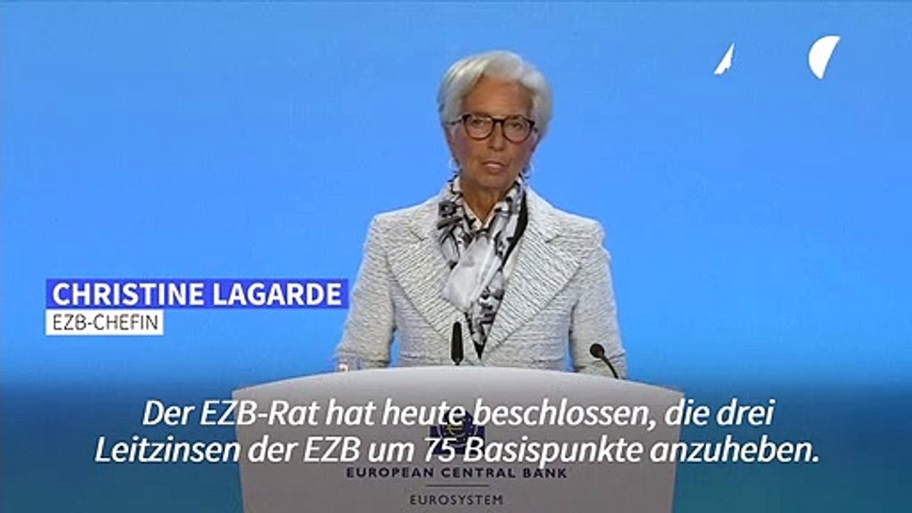EZB reagiert mit historischer Leitzinserhöhung auf anhaltend hohe Inflation