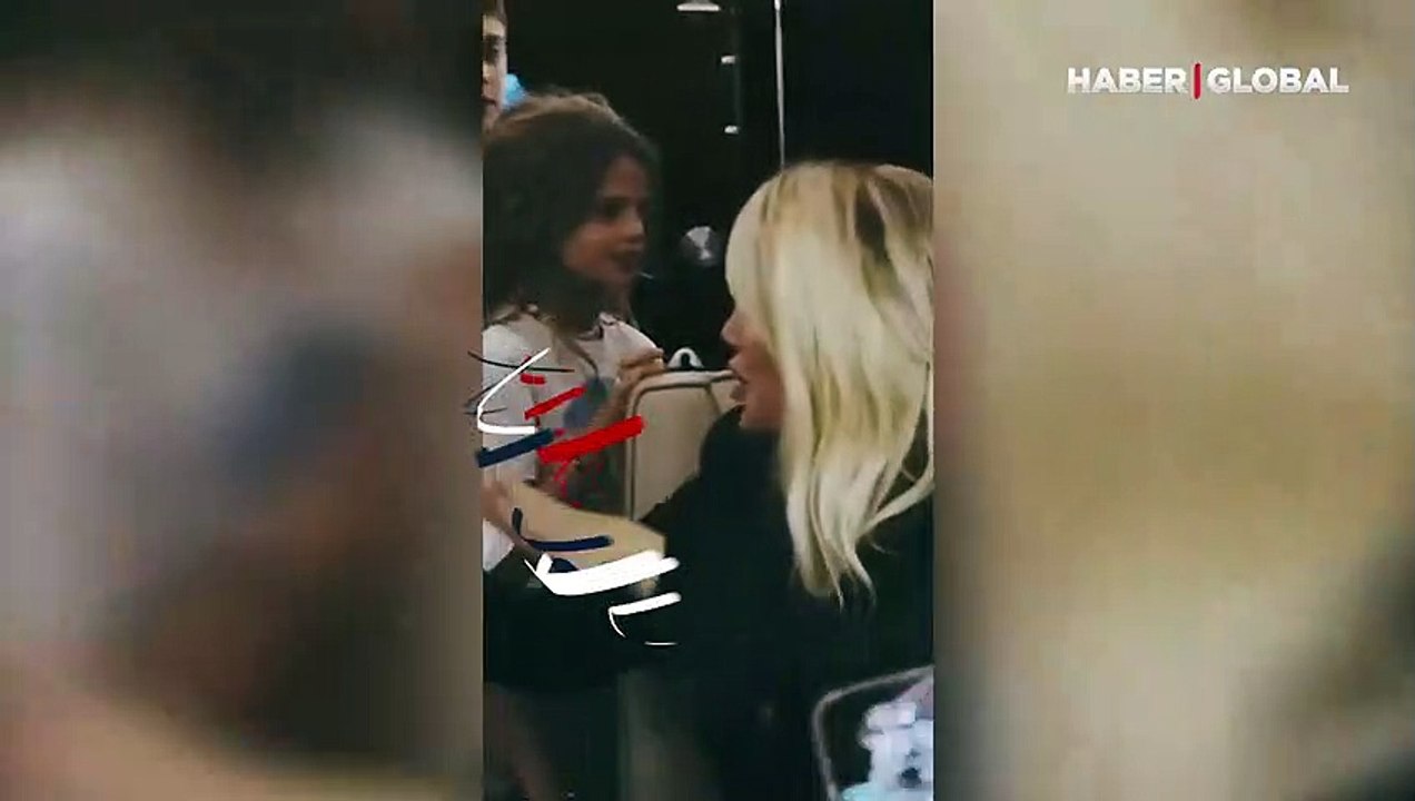 Icardi ve çocuklarının uçaktaki eğlenceli anlar...
