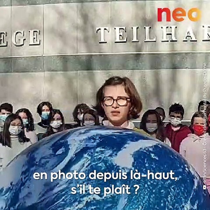 Ces collégiens du Puy-de-Dôme interpellent Thomas Pesquet pour qu'il photographie la chaîne des Puys de l'espace
