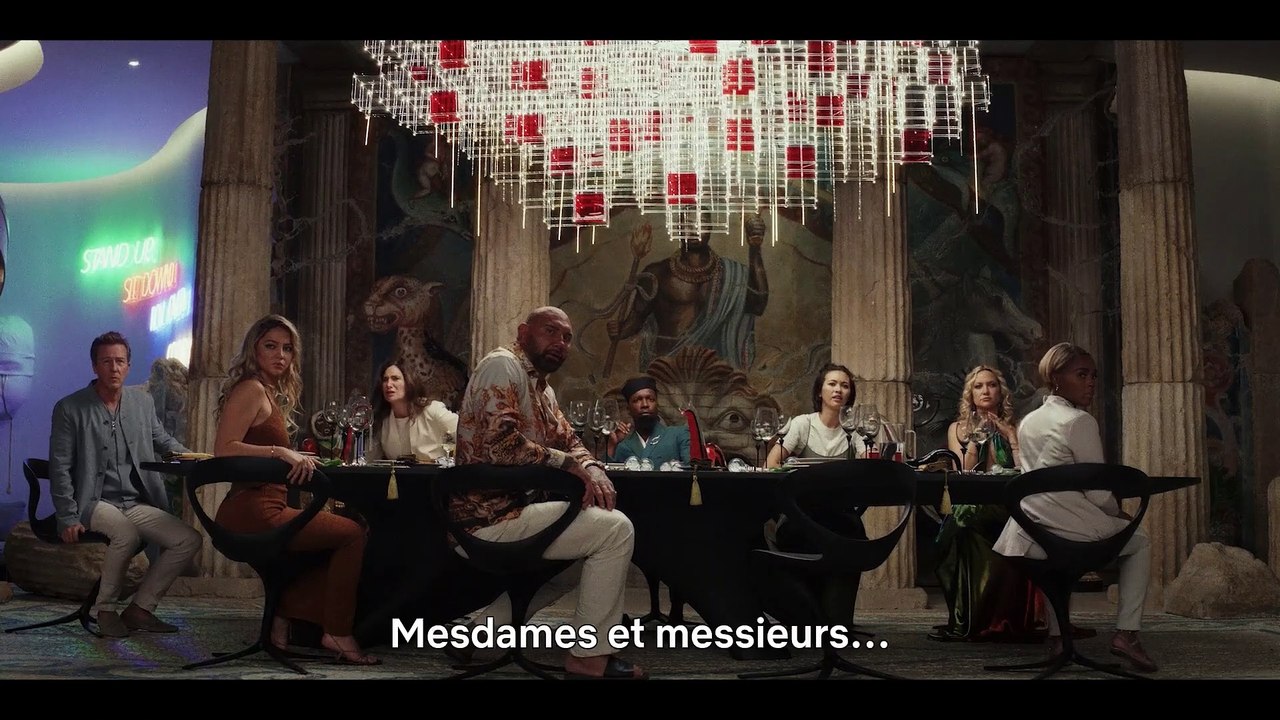 Glass Onion : une histoire à couteaux tirés, premier teaser