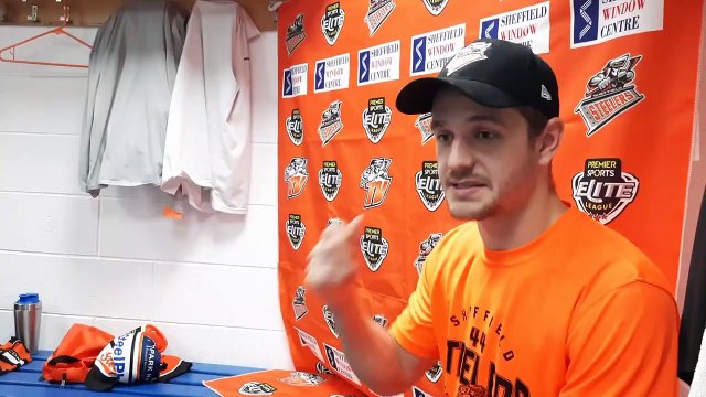 Sheffield Steelers' Sam Jones looks forward to the EIHL season